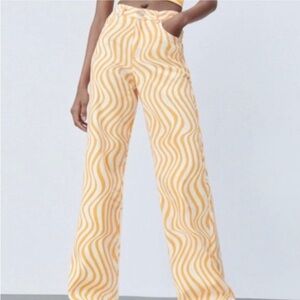 Zara funky pants